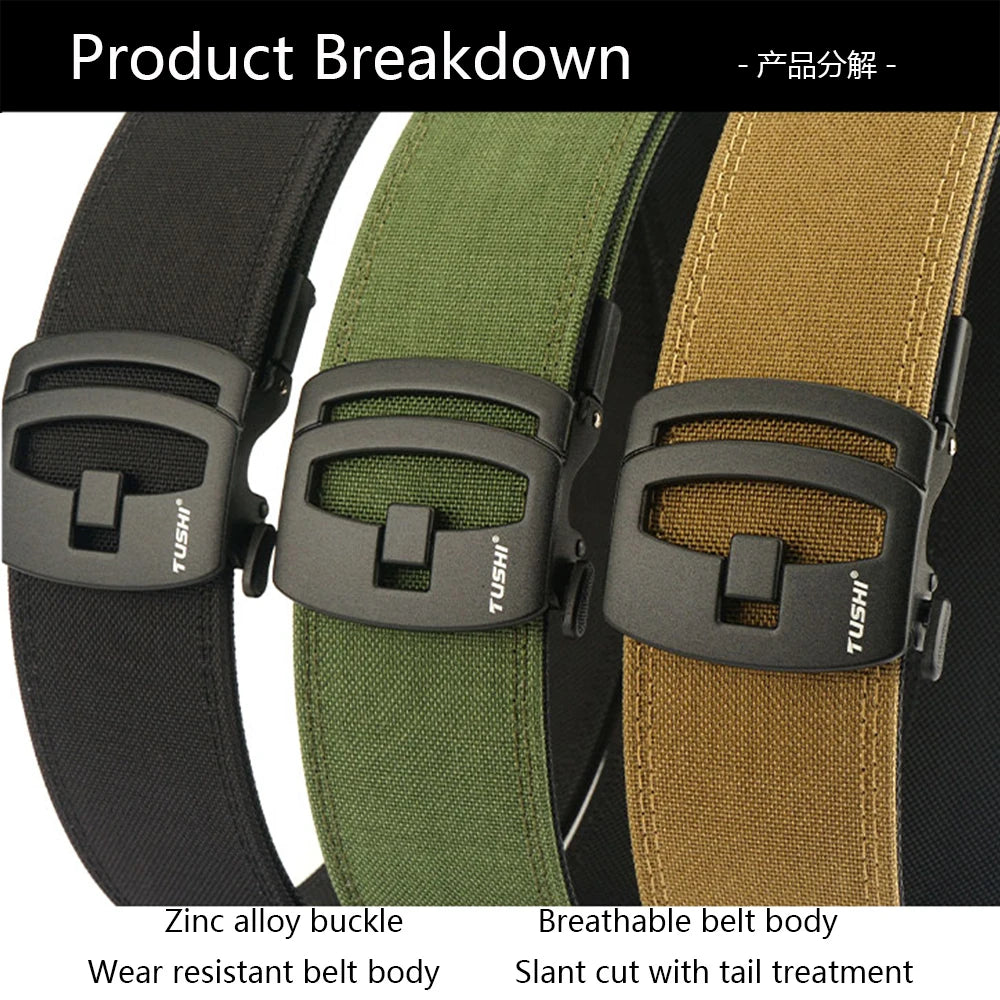 Army Tactical Quick Release Military Airsoft Training Molle Belt (Unisex)