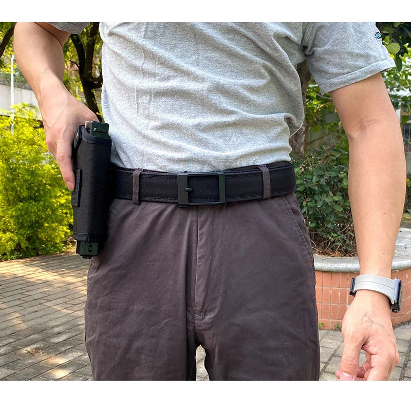 VATLTY Hard Tactical Belt for Men