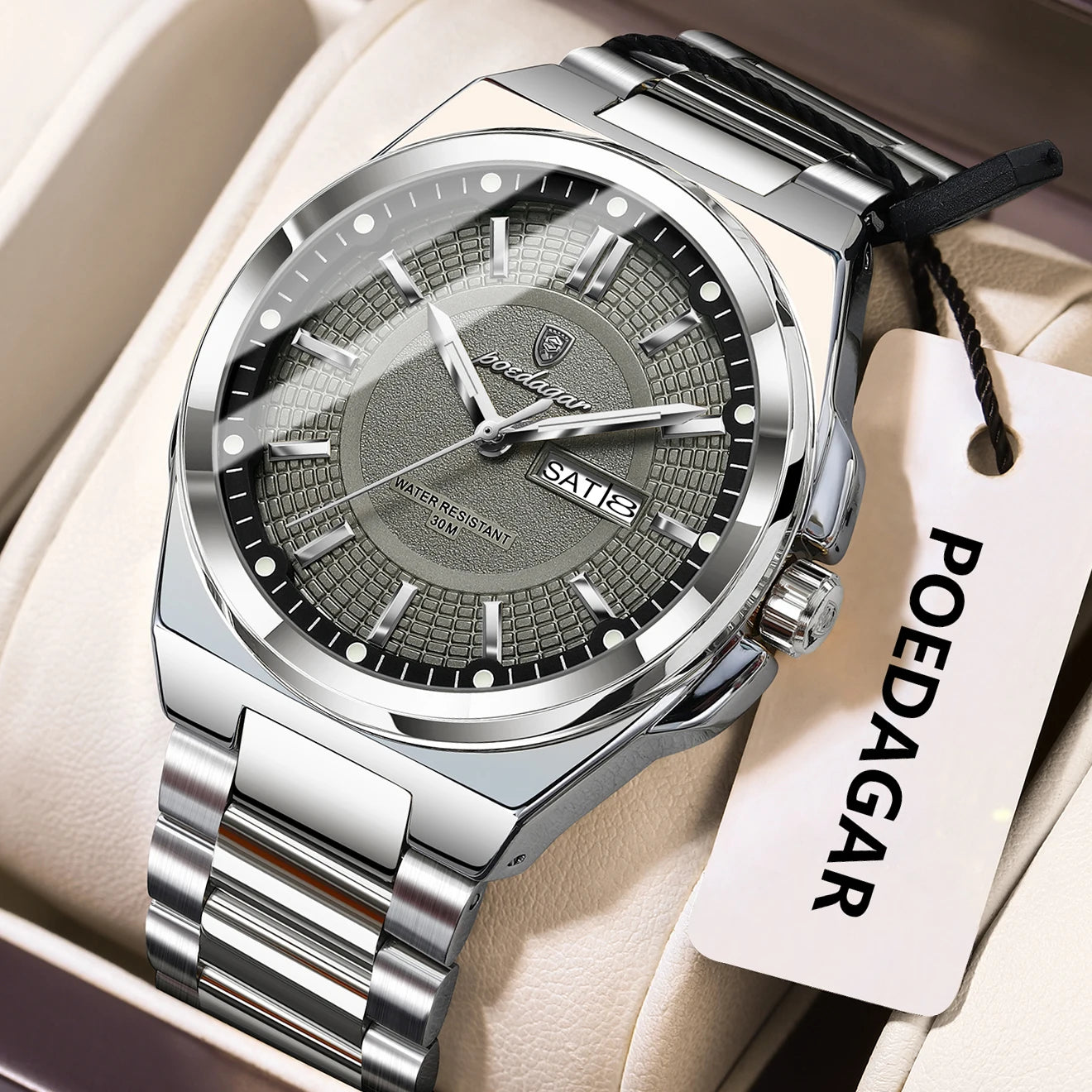 POEDAGAR Sport Original Wristwatch For Men