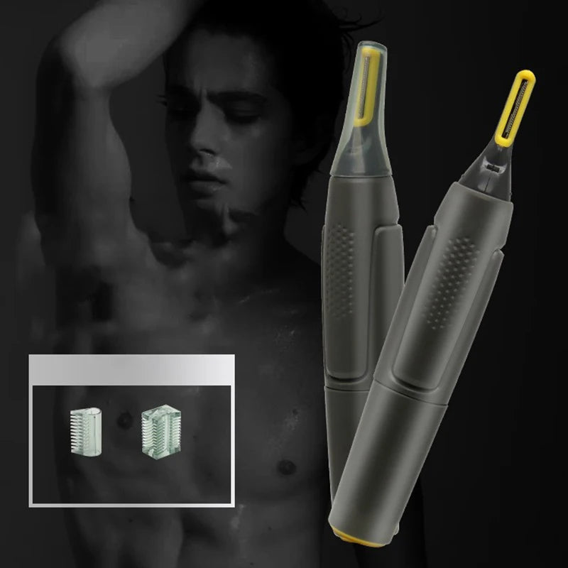Portable Electric Nose Hair, Ear Hair, Eyebrow Trimmer For Men