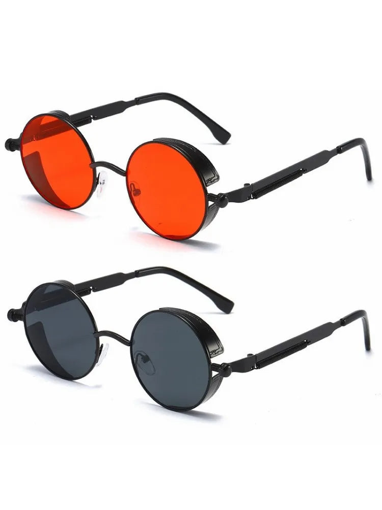 Metal Steampunk Sunglasses Men Women