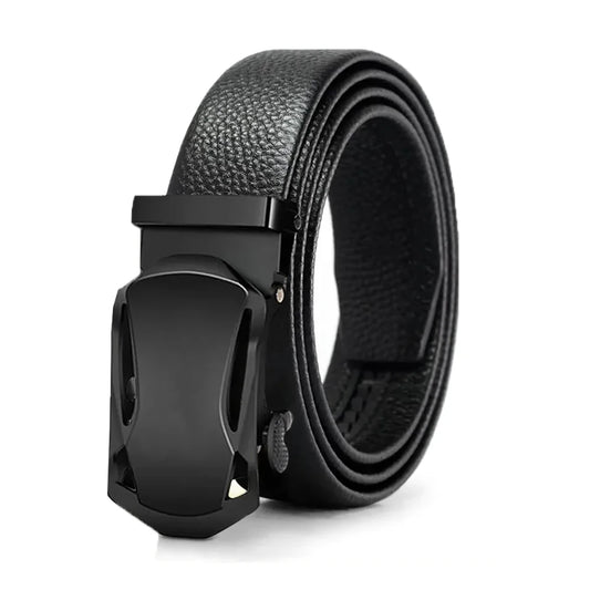 Men's PU Leather  Automatic Buckle Belt