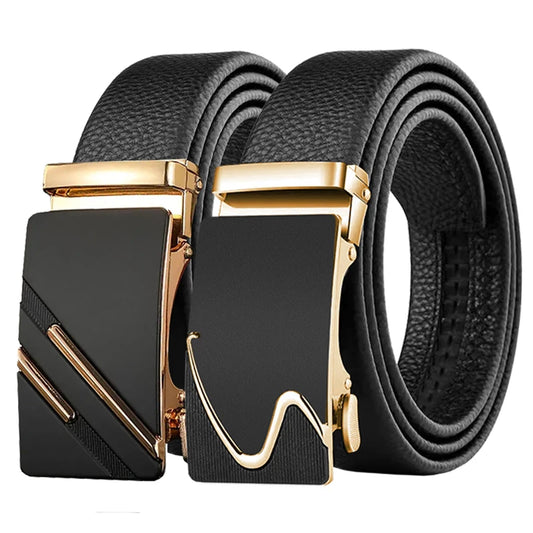 Men's Fashion Leather Belt - Genuine Leather