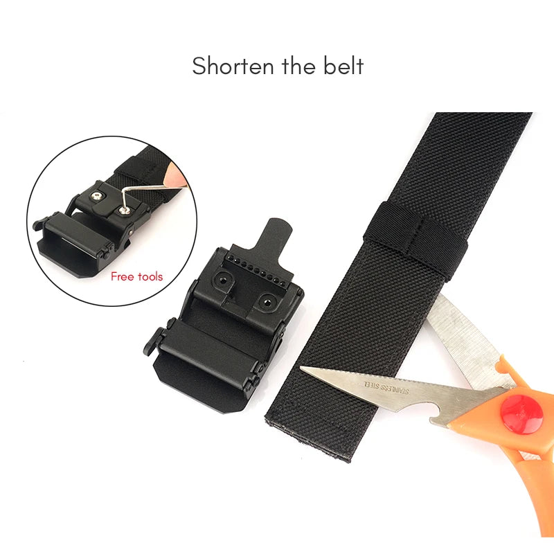 VATLTY Stiff Tactical Belt for Men