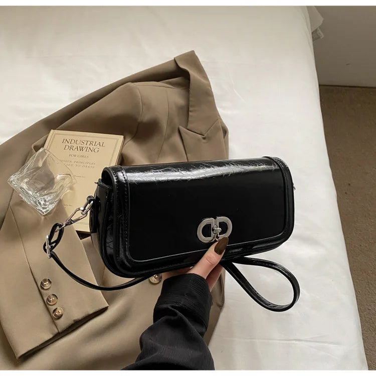 Women's Small Bag - Premium Texture, Versatile Crossbody, Hot Shoulder/Armpit Square Style