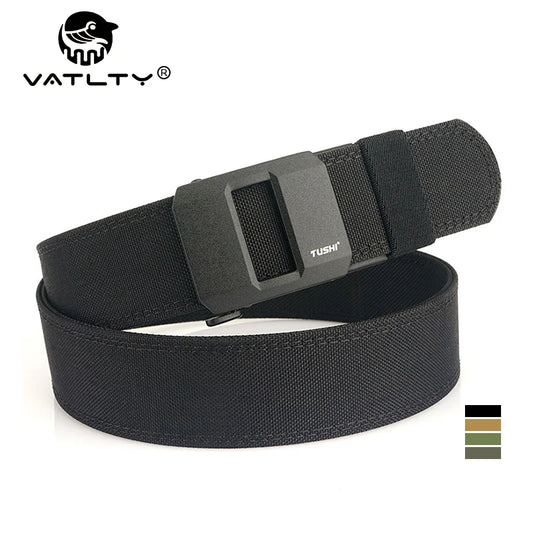 VATLTY Stiff Tactical Belt for Men