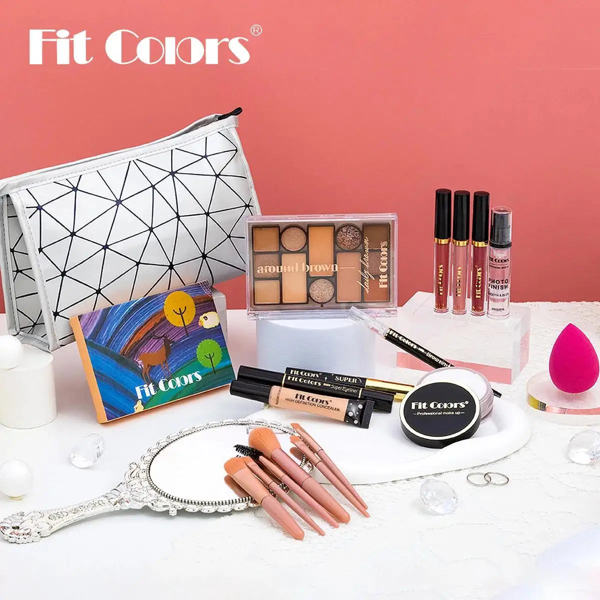 Professional Waterproof Korean Makeup Kit