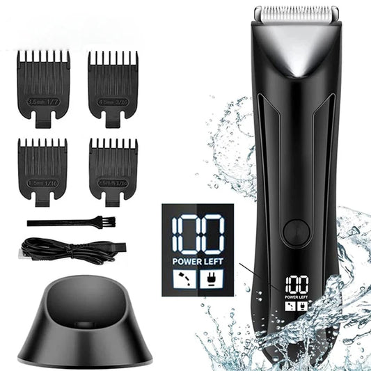 Professional Hair, Beard Trimmer Electric Shaver for Men (Intimate Areas Hair Shaving)