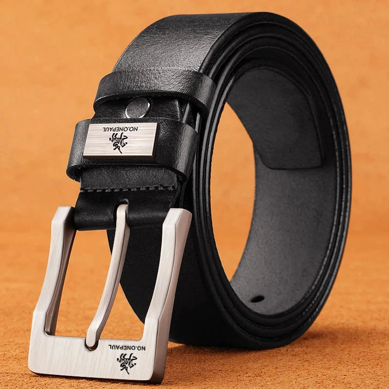 Leather Luxury Strap Male Belts