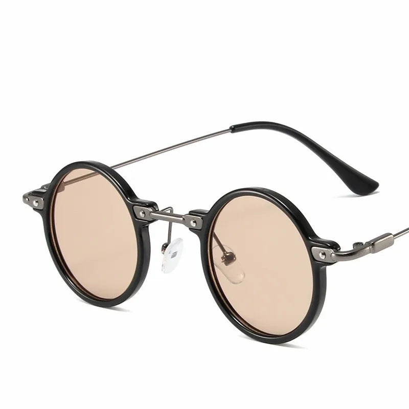 Steampunk Round Sun Glasses for Male & Female