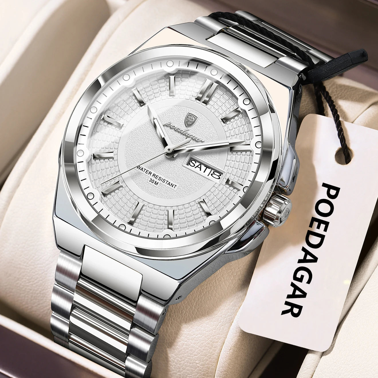 POEDAGAR Sport Original Wristwatch For Men