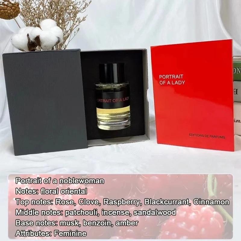 100ml Brand Portrait of noble woman Perfume For Men & Women