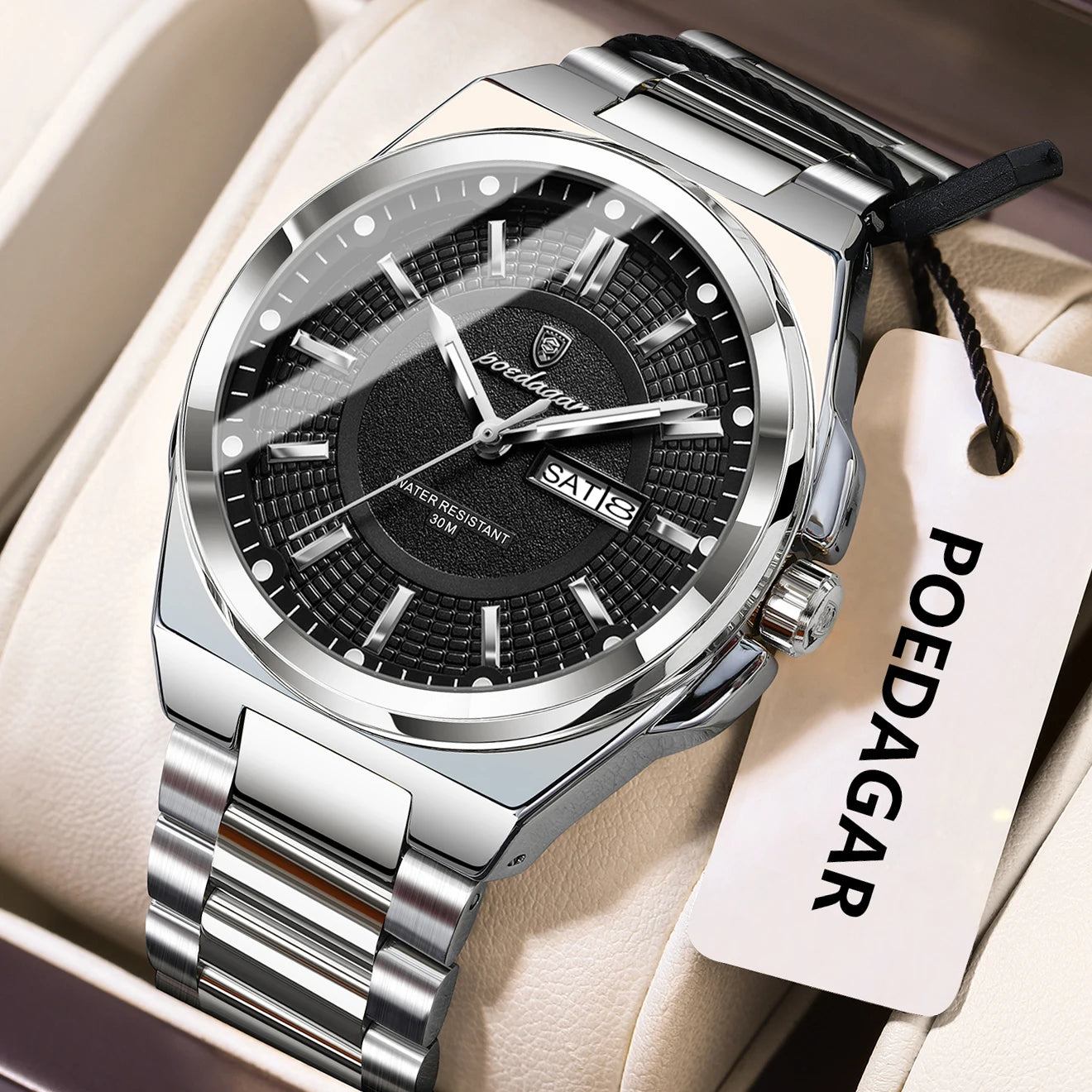 POEDAGAR Sport Original Wristwatch For Men