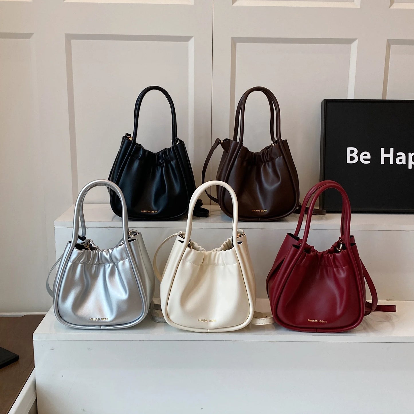 Tote Bucket Bag for Women