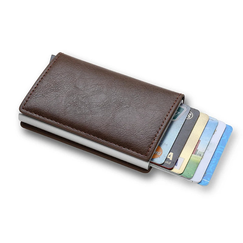 Anti Thief Rfid Credit Card Holder Smart Minimalist Wallet (Unisex)