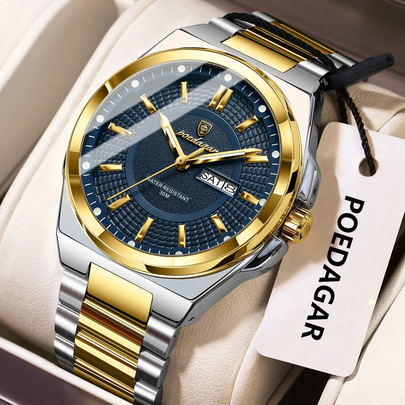 POEDAGAR Sport Original Wristwatch For Men