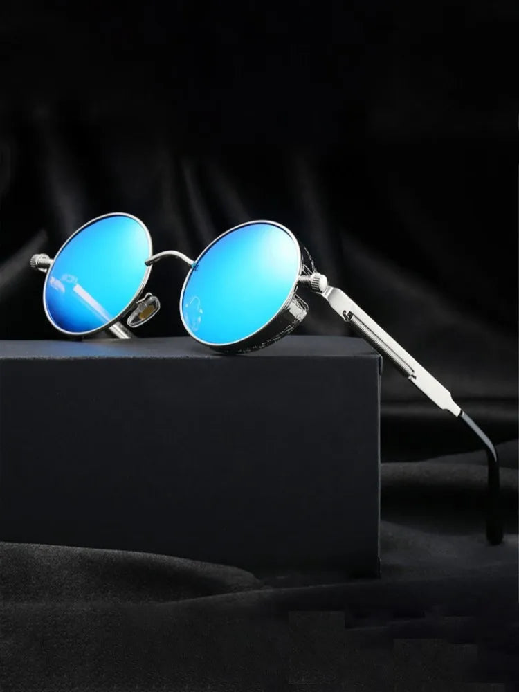 Metal Steampunk Sunglasses Men Women