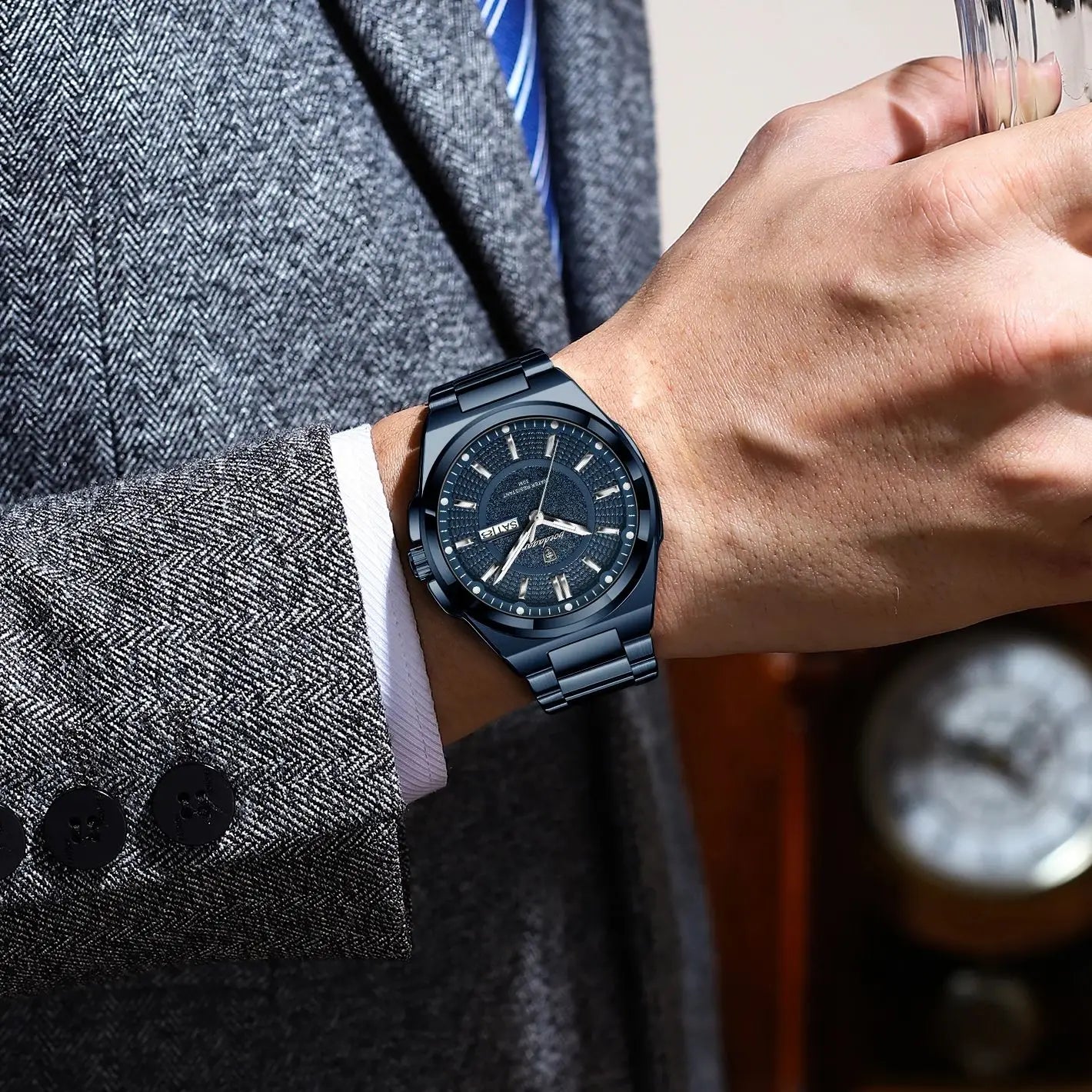 POEDAGAR Sport Original Wristwatch For Men