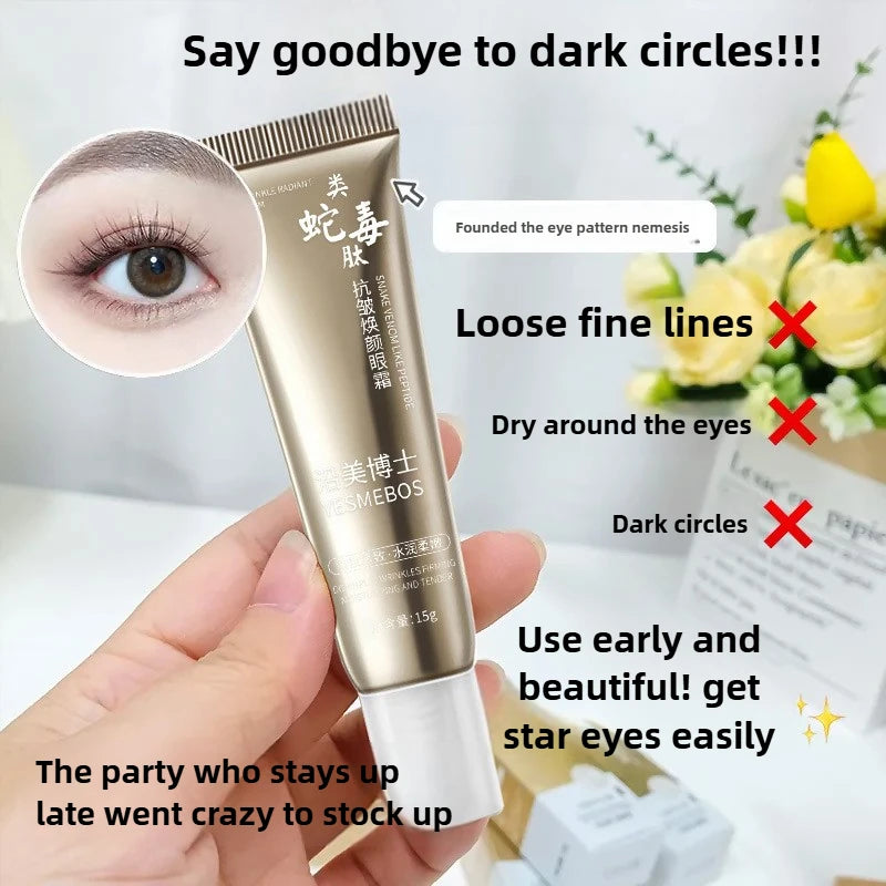 Anti-wrinkle and rejuvenating eye cream