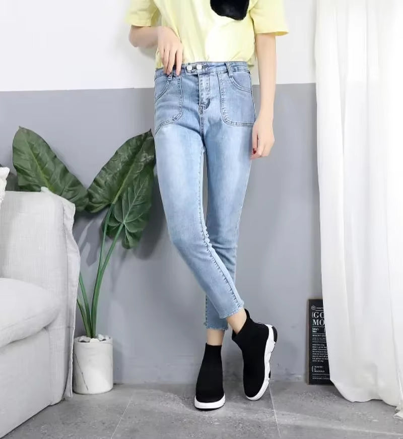 Thick Platform Shoes Women'S Breathable Weave Footwear Woman Kint Casual Shoes Spring Autumn Ladies outside Walk Vulcanize Shoe