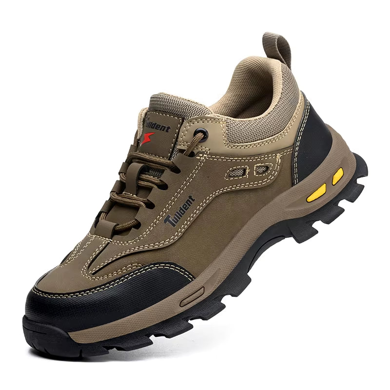 Men's Puncture-Resistant Safety Shoes | Durable Work Boots | Tactical Protective Footwear