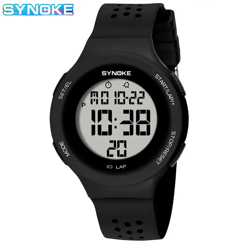 Women'S Watches Thin Luxury Swim Waterproof Digital Sport Watch for Men LED Electronic Clock Multifunc Diving Wristwatch